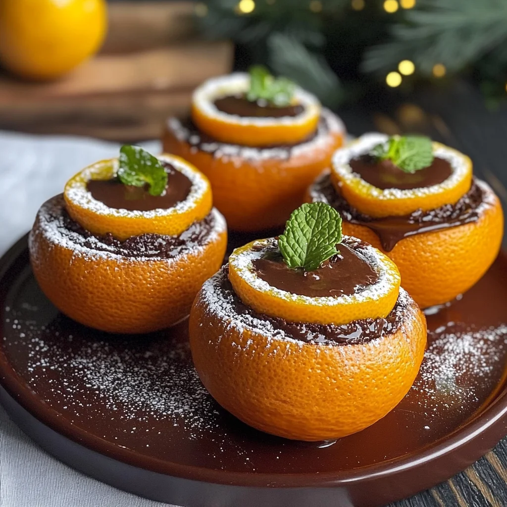 Orange Chocolate Fondant