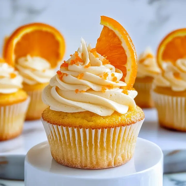 Orange Cupcakes