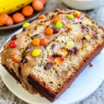 Reese's Pieces Peanut Butter Banana Bread
