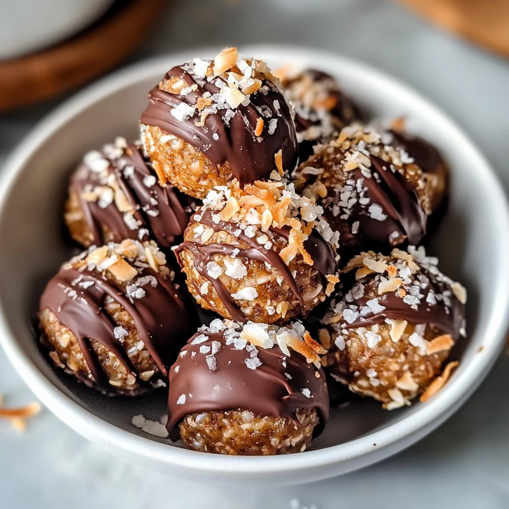 Samoa Cookie Protein Balls