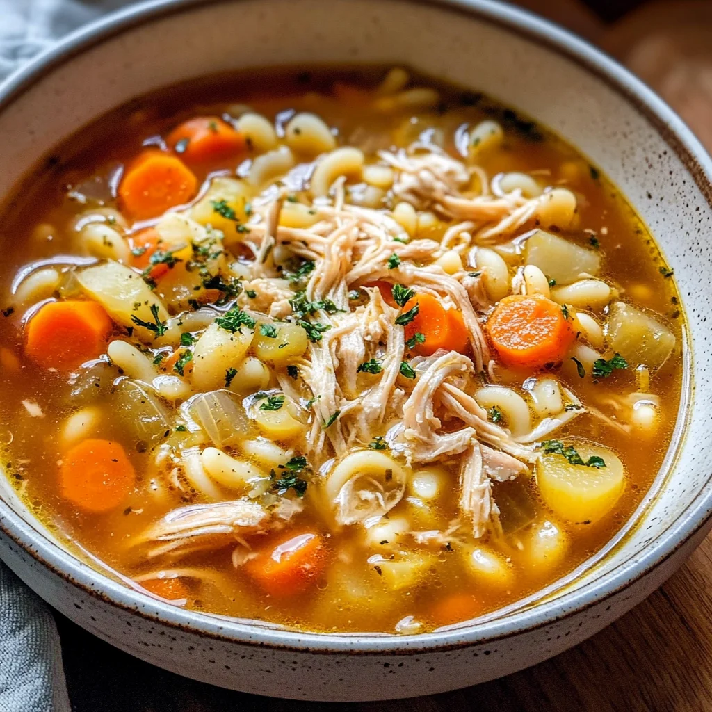 Sicilian Chicken Soup