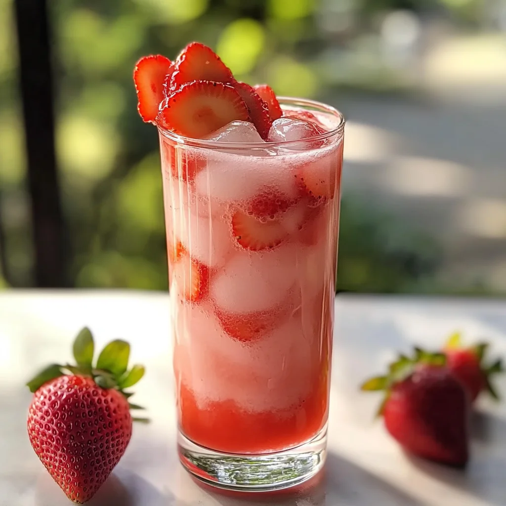 Simple Strawberry Agua Fresca - Alrightwithme
