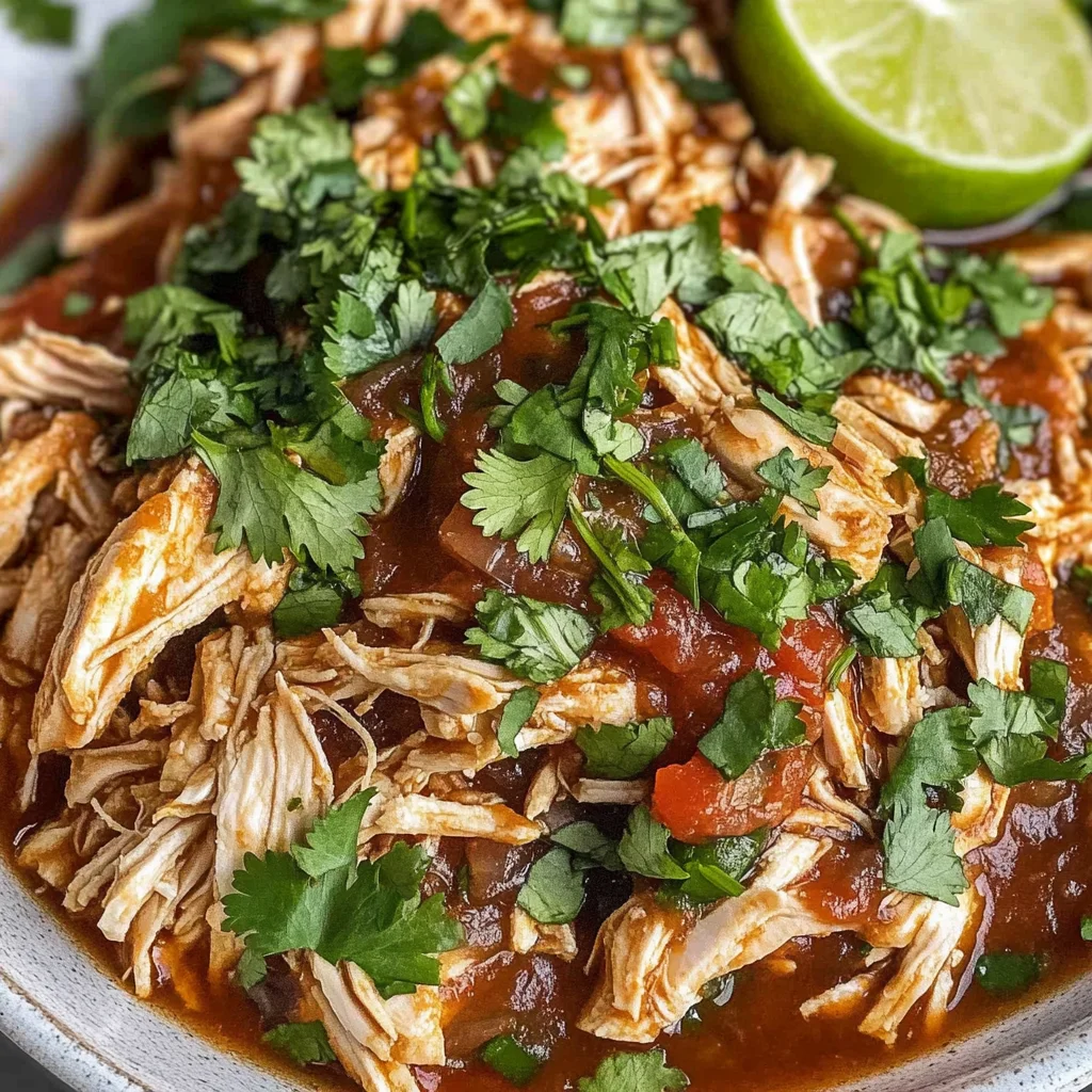 Slow Cooker Cilantro Lime Chicken