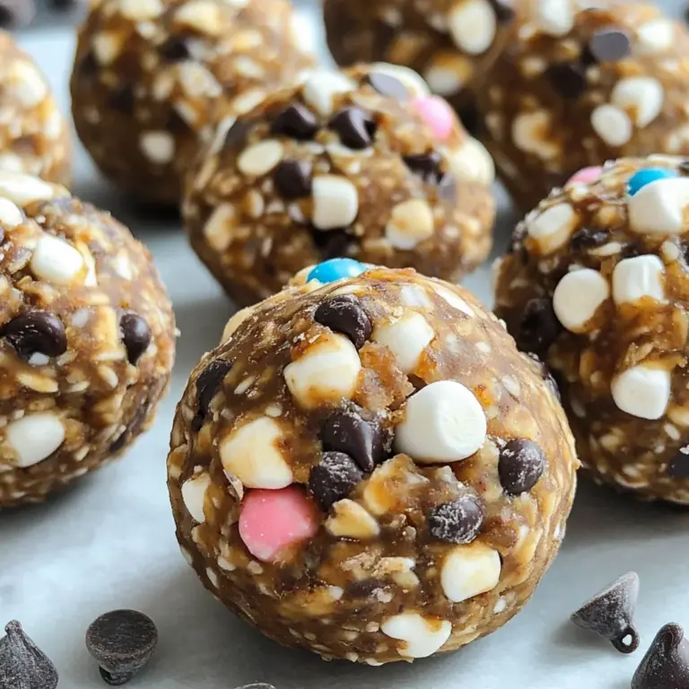 S'mores Energy Bites