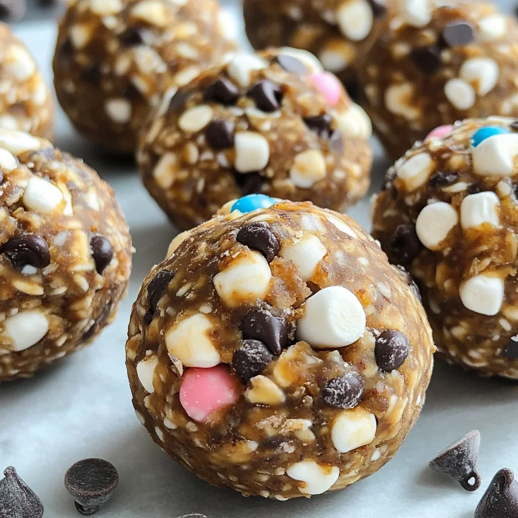 S'mores Energy Bites