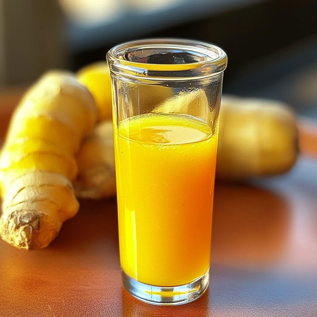 Spicy Ginger Wellness Shots