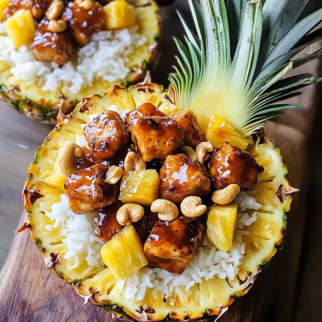 Sticky Pineapple Chicken
