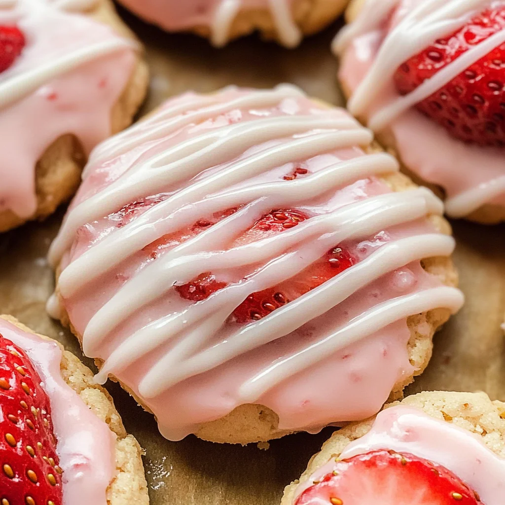 Strawberry Cookies