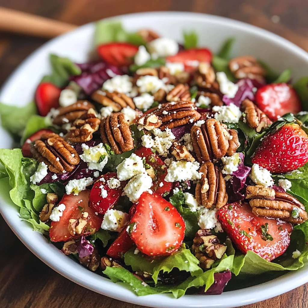 Strawberry Pecan Salad