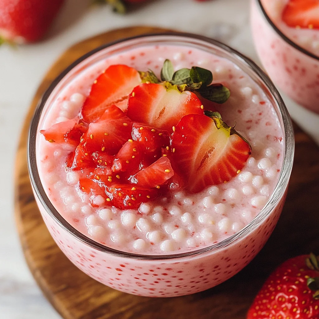 Strawberry Sago