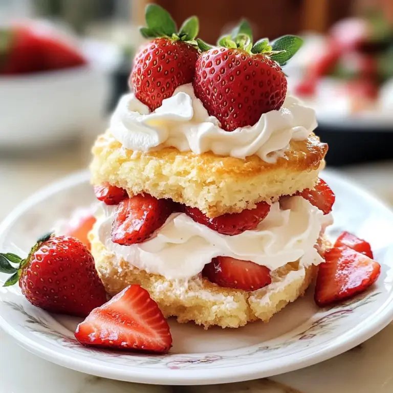 Strawberry Shortcake Recipe