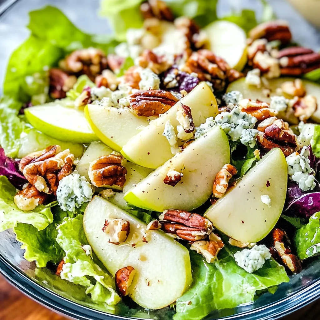 The Best Crunchy Apple Walnut Salad with Irresistible Fall Flavors