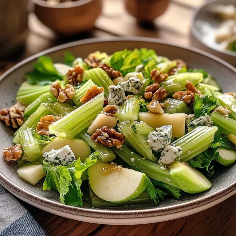 Uruguayan Celery and Walnut Salad