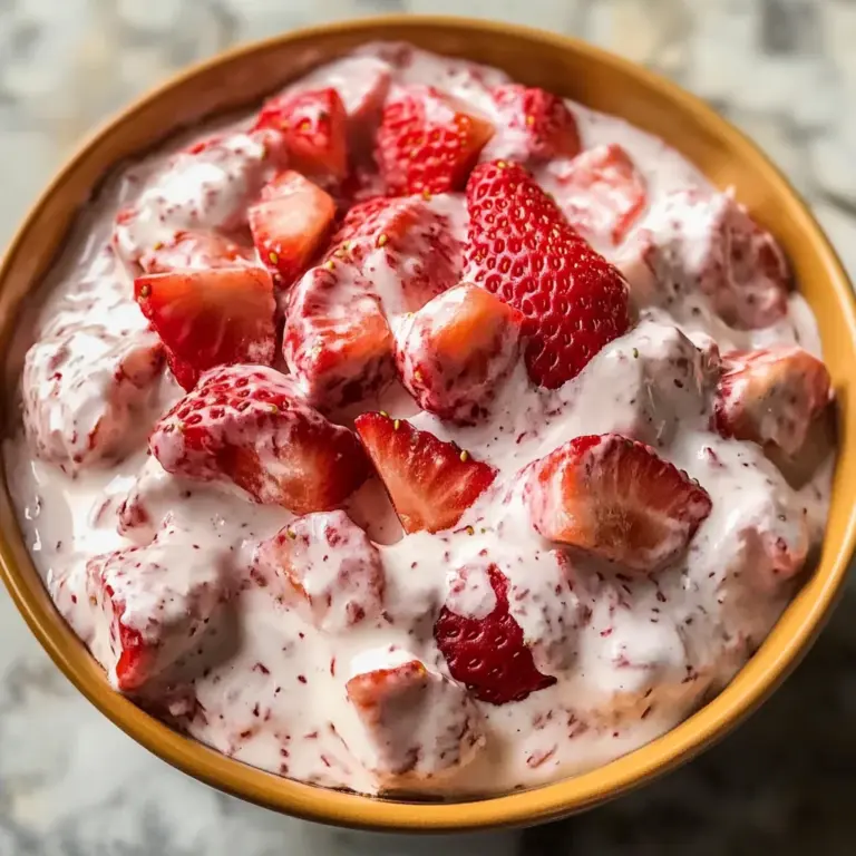Valentine Strawberry Dessert Dip: A 5-Minute Romantic Treat