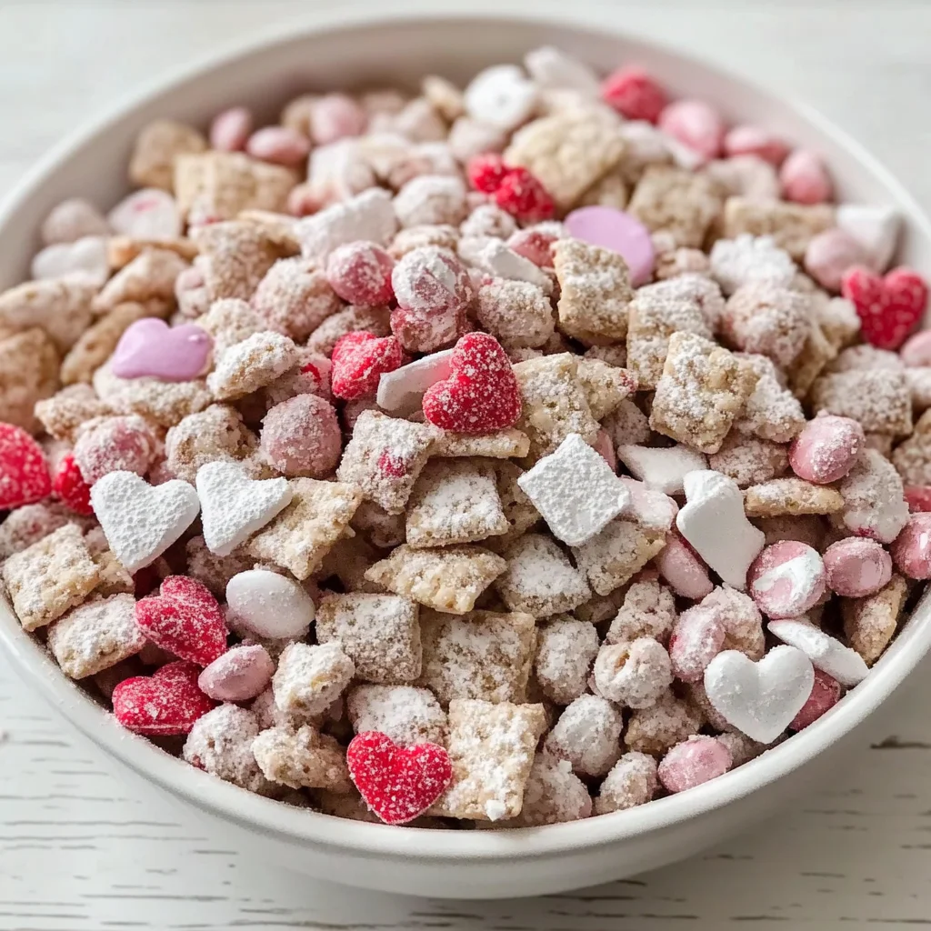 Valentine’s Day Muddy Buddies