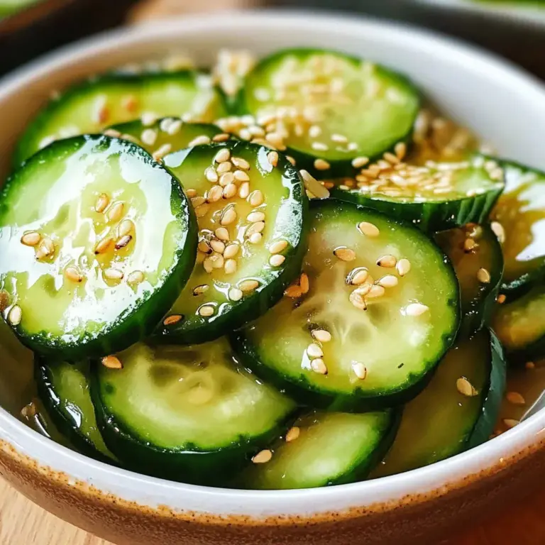 10 Minute Sunomono (Japanese Cucumber Salad)