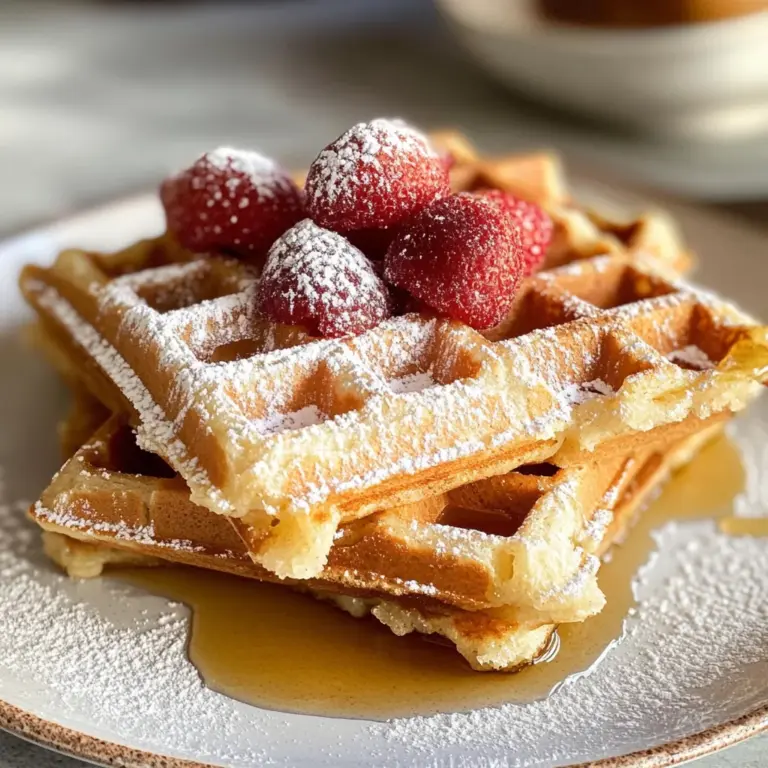 Almond Flour Waffles Recipe