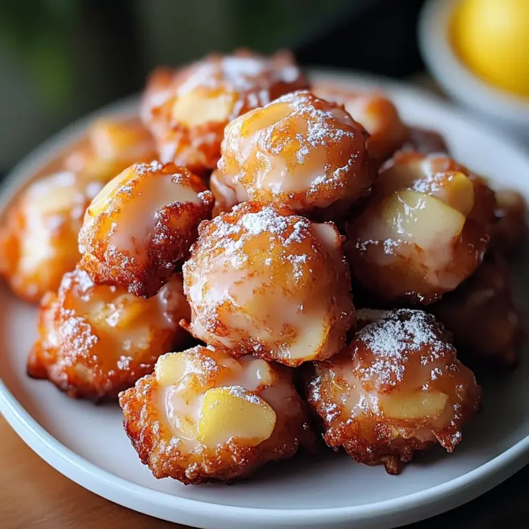 Apple Fritter Bites