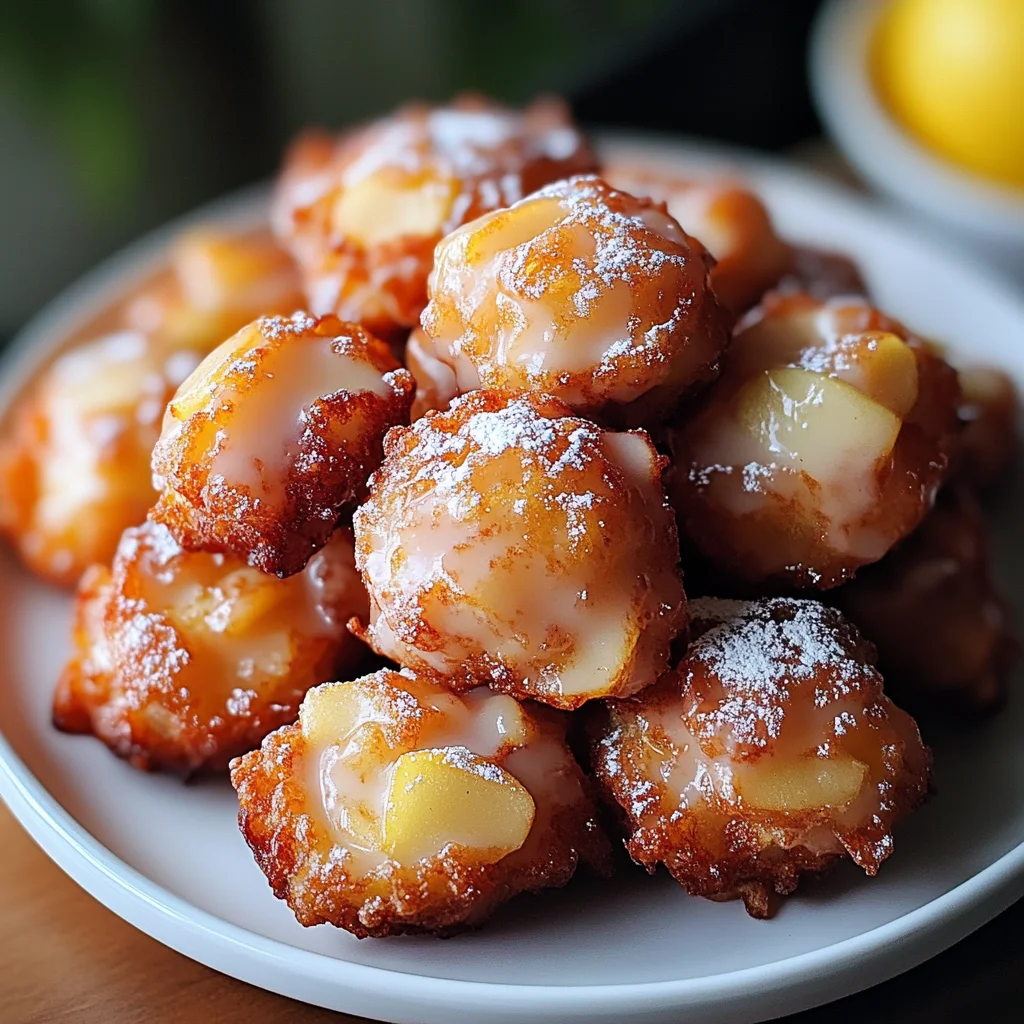 Apple Fritter Bites