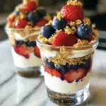 Berry Cheesecake Parfaits