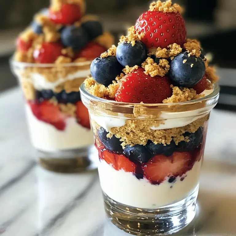 Berry Cheesecake Parfaits