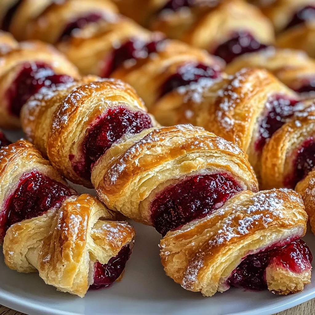 Berry Puff Twists
