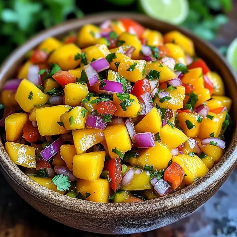 Best Fresh Mango Salsa for a Vibrant Summer Dish