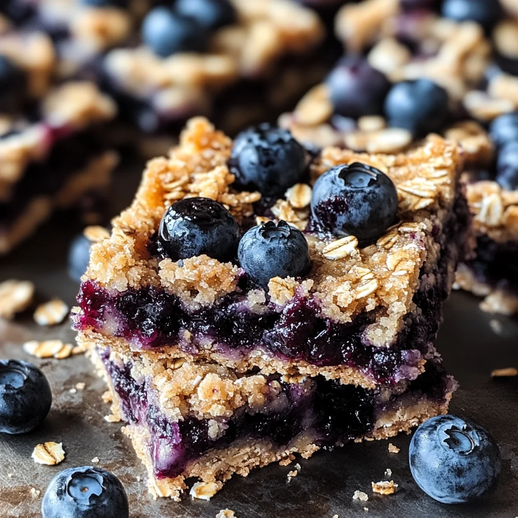 Blueberry Oatmeal Bars – A Wholesome Treat!