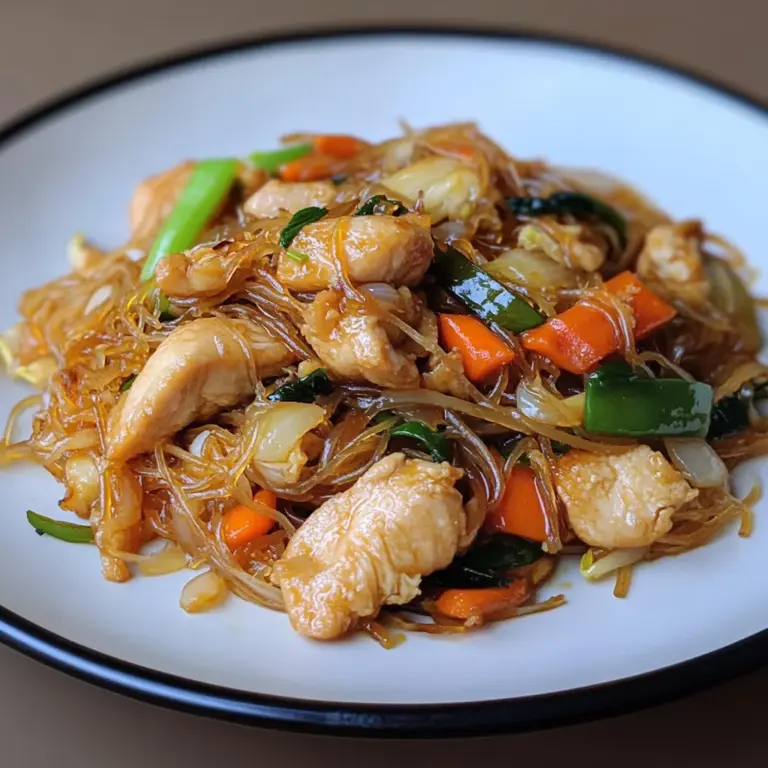 Chicken Mei Fun Home-Style Noodle Recipe