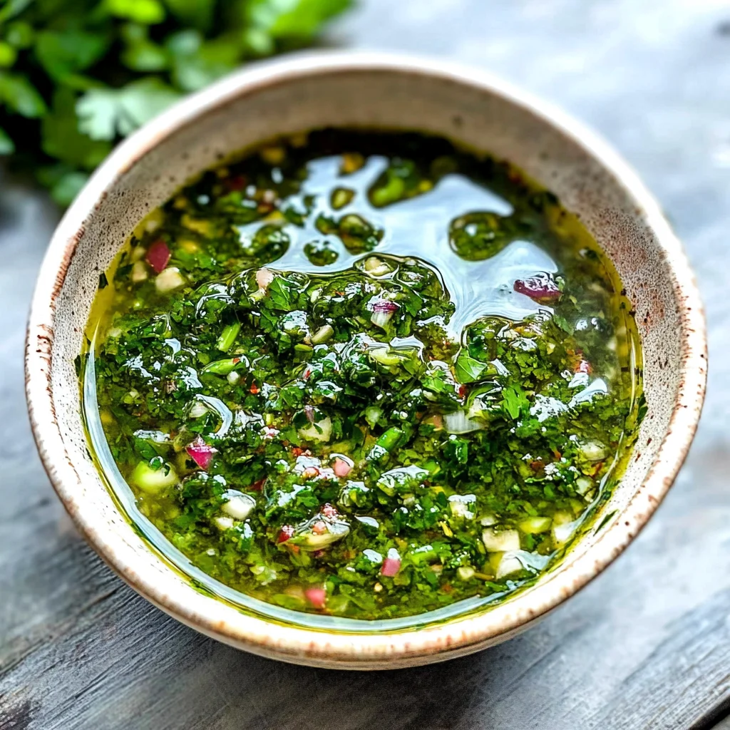 Chimichurri Sauce Recipe