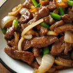 Chinese Beef and Onion Stir Fry