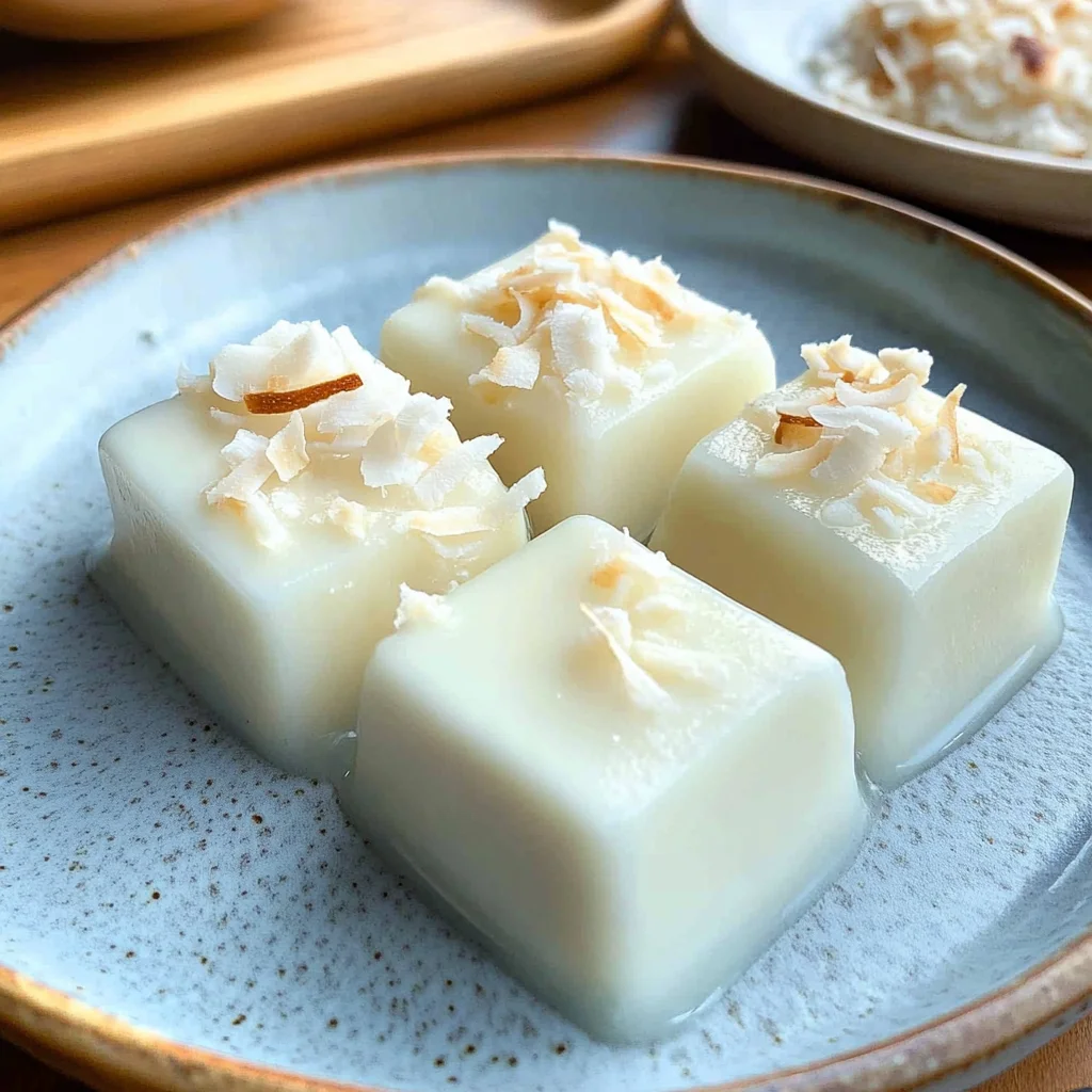 Chinese Coconut Pudding