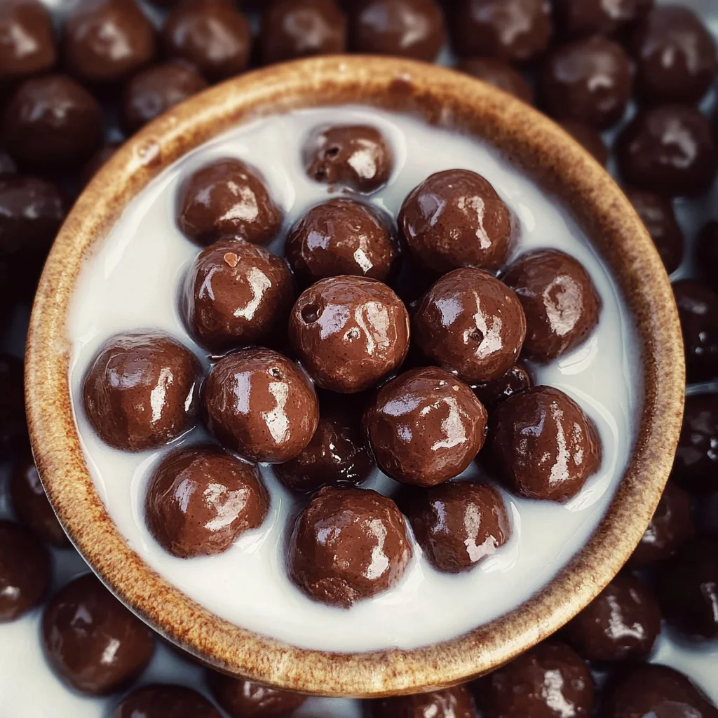 Chocolate Cereal (Homemade Cocoa Puffs)