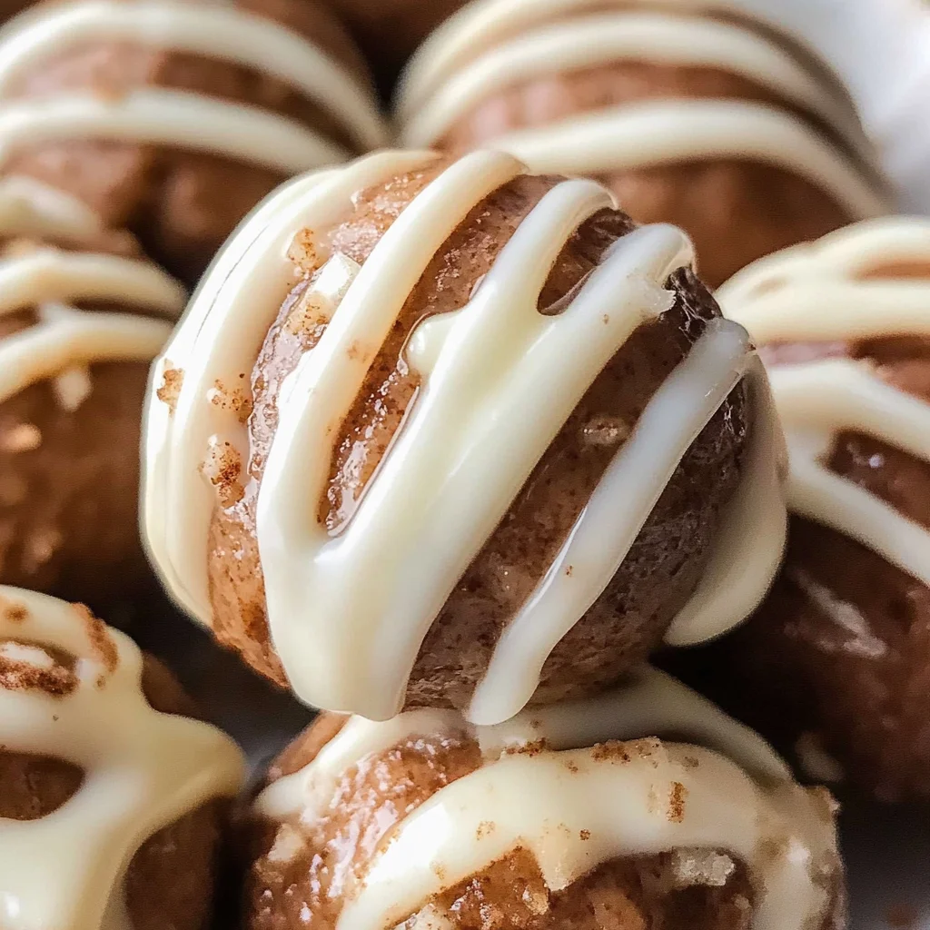 Cinnamon Roll Energy Bites