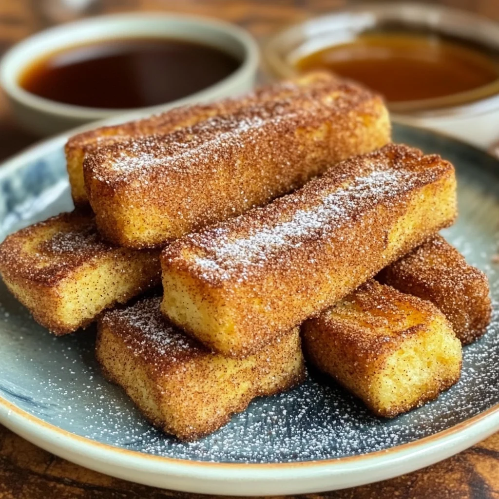 Cinnamon Sugar French Toast Sticks