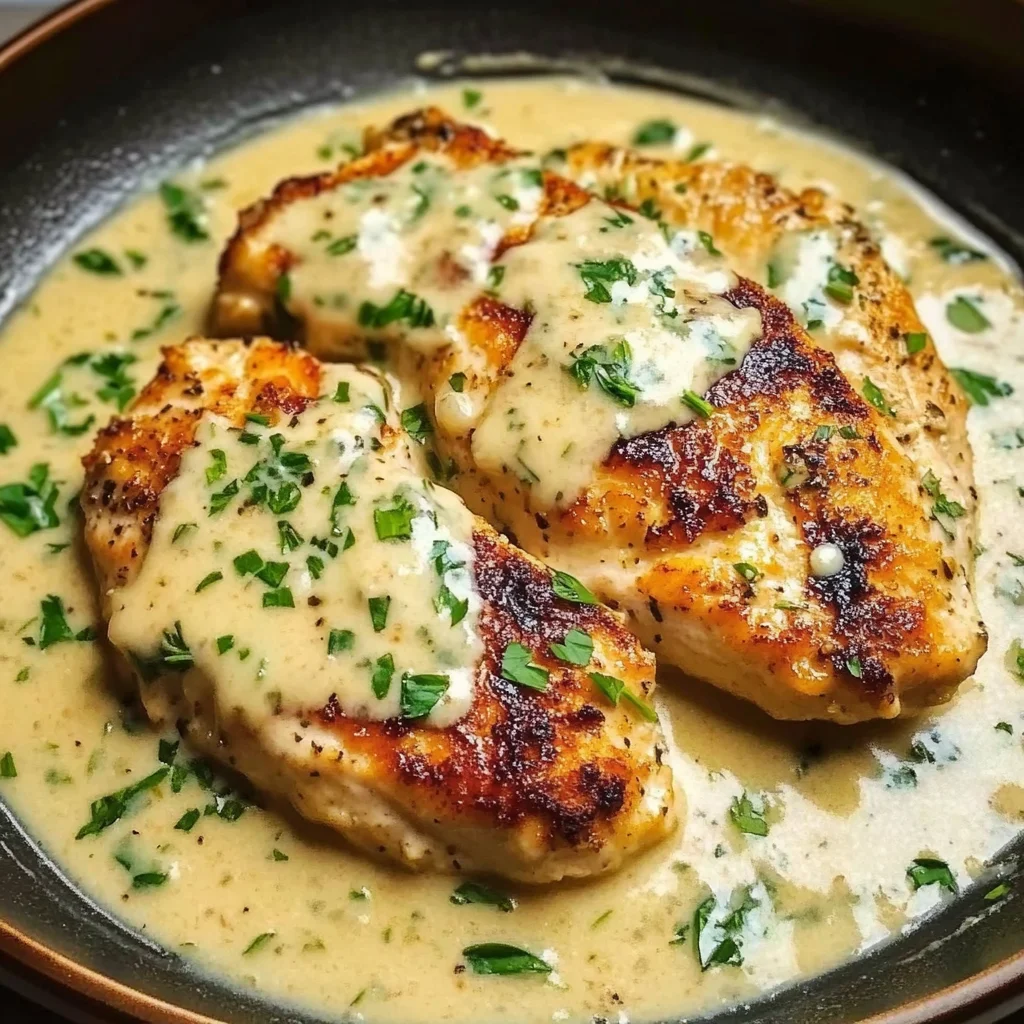 Creamy Garlic Parmesan Chicken Breast