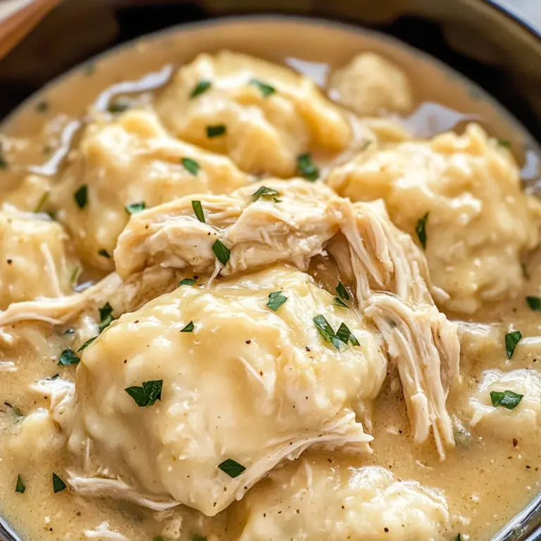 Crock Pot Chicken and Dumplings