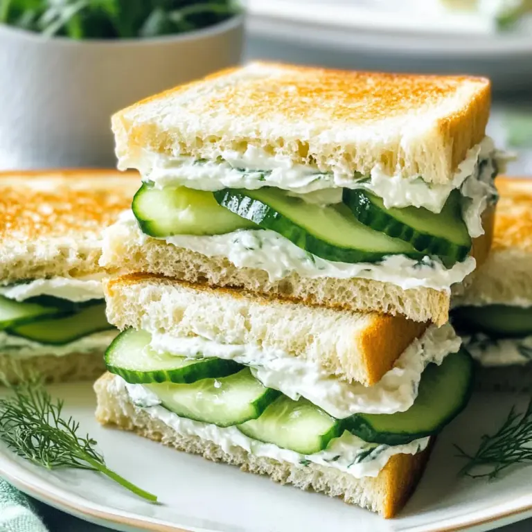 Cucumber Sandwiches