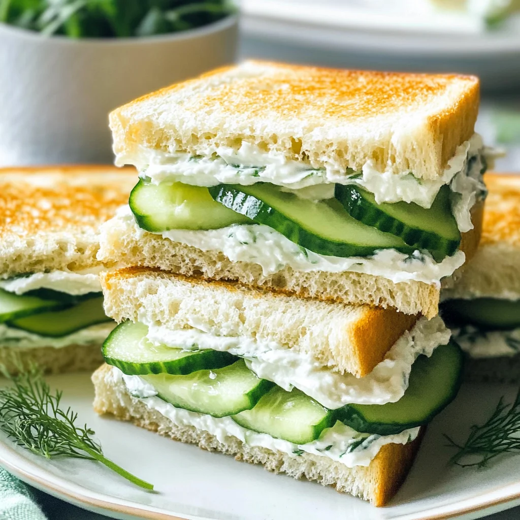 Cucumber Sandwiches