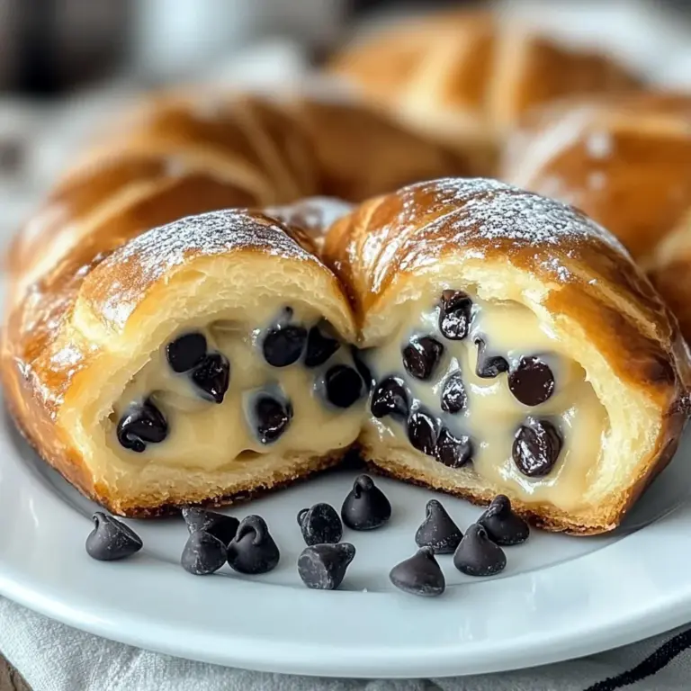 Decadent Chocolate Chip Vanilla Custard Brioches to Indulge
