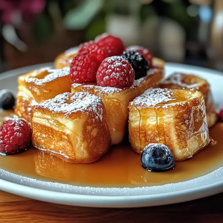 Delicious Hawaiian Roll French Toast That Melts in Your Mouth
