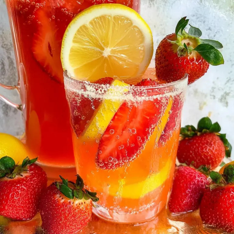 Easy Strawberry Lemonade