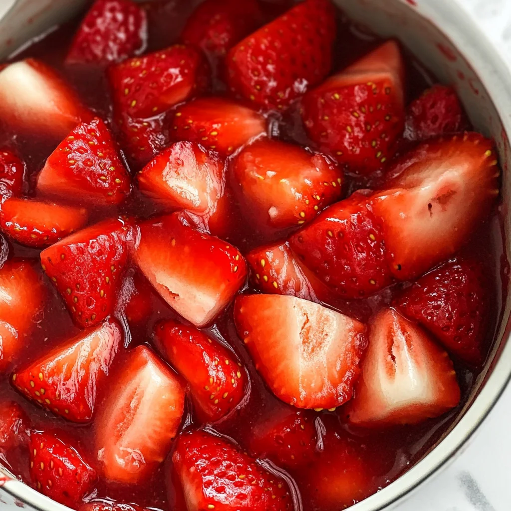Easy Strawberry Topping (Strawberry Sauce)