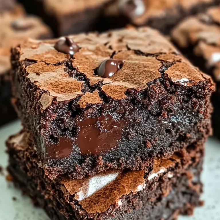 Easy Zero Sugar Brownies with Greek Yogurt