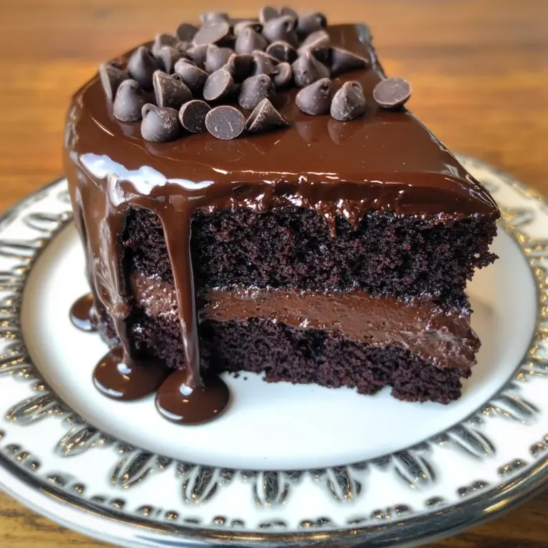 Famous Brick Street Chocolate Cake