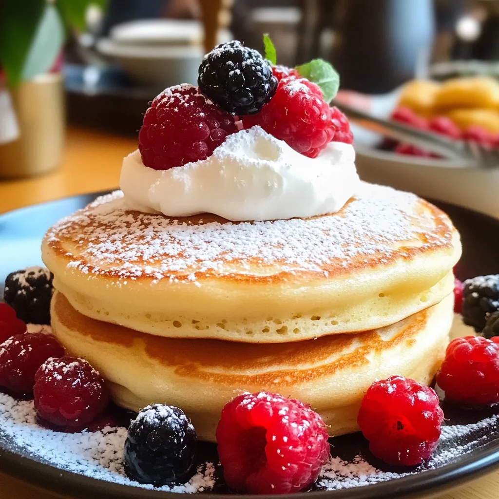 Fluffy Japanese Soufflé Pancakes: A Breakfast Masterpiece