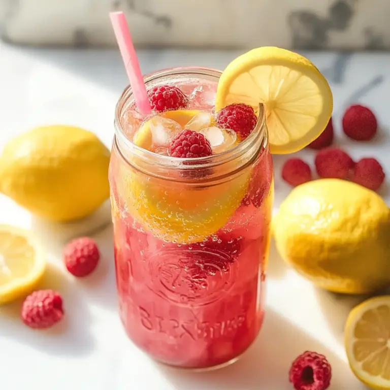 Fresh Raspberry Lemonade Recipe