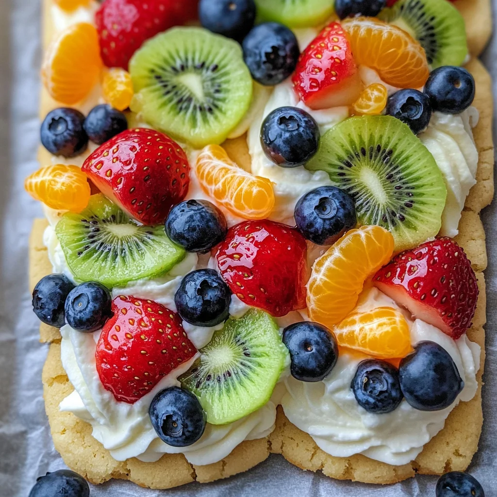 Fruit Pizza Cookies