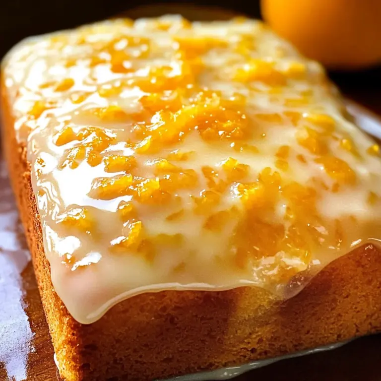 Glazed Mimosa Bread