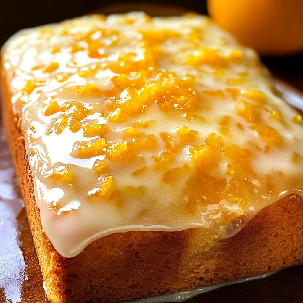 Glazed Mimosa Bread
